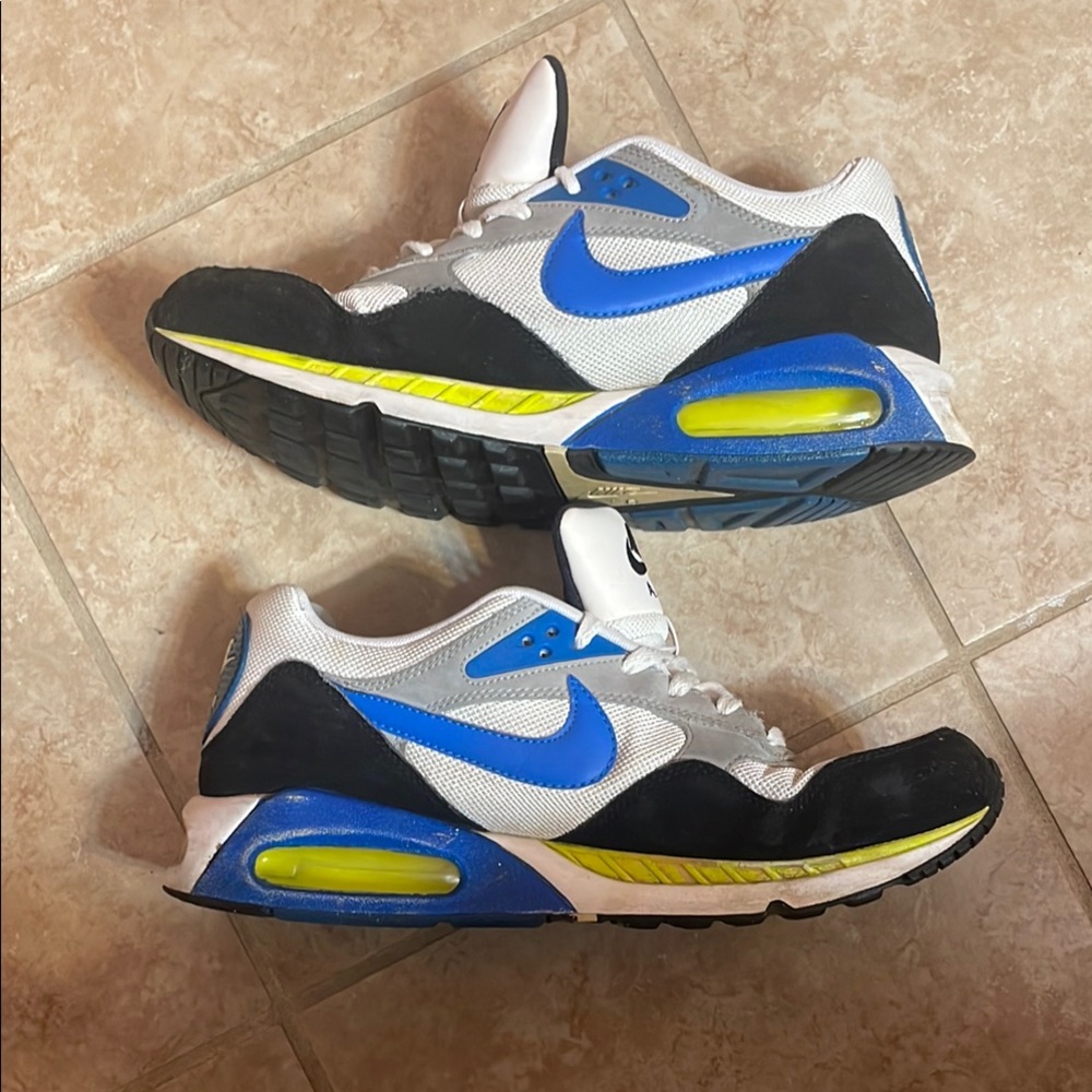 Nike Air Max Sneakers - Blue and Black